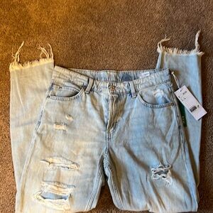 Boyfriend denim jeans by H&M new with tags